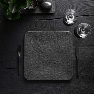 Villeroy & Boch Manufacture Rock Square Serving Plate