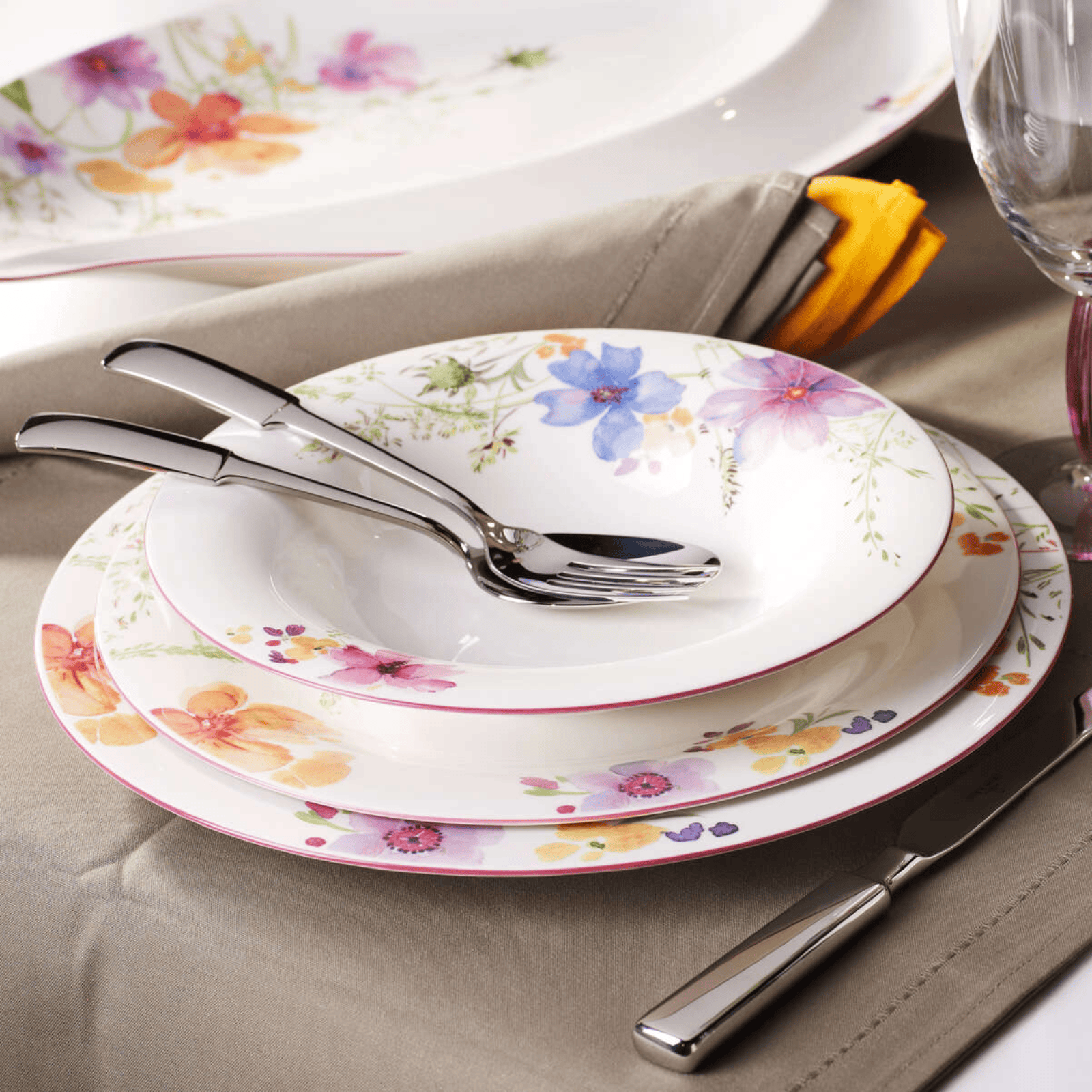 Villeroy & Boch Mariefleur Basic Deep Plate