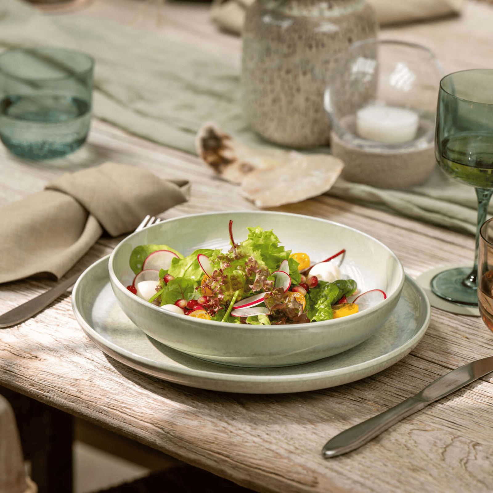 Villeroy & Boch Perlemor Alga Pasta Bowl