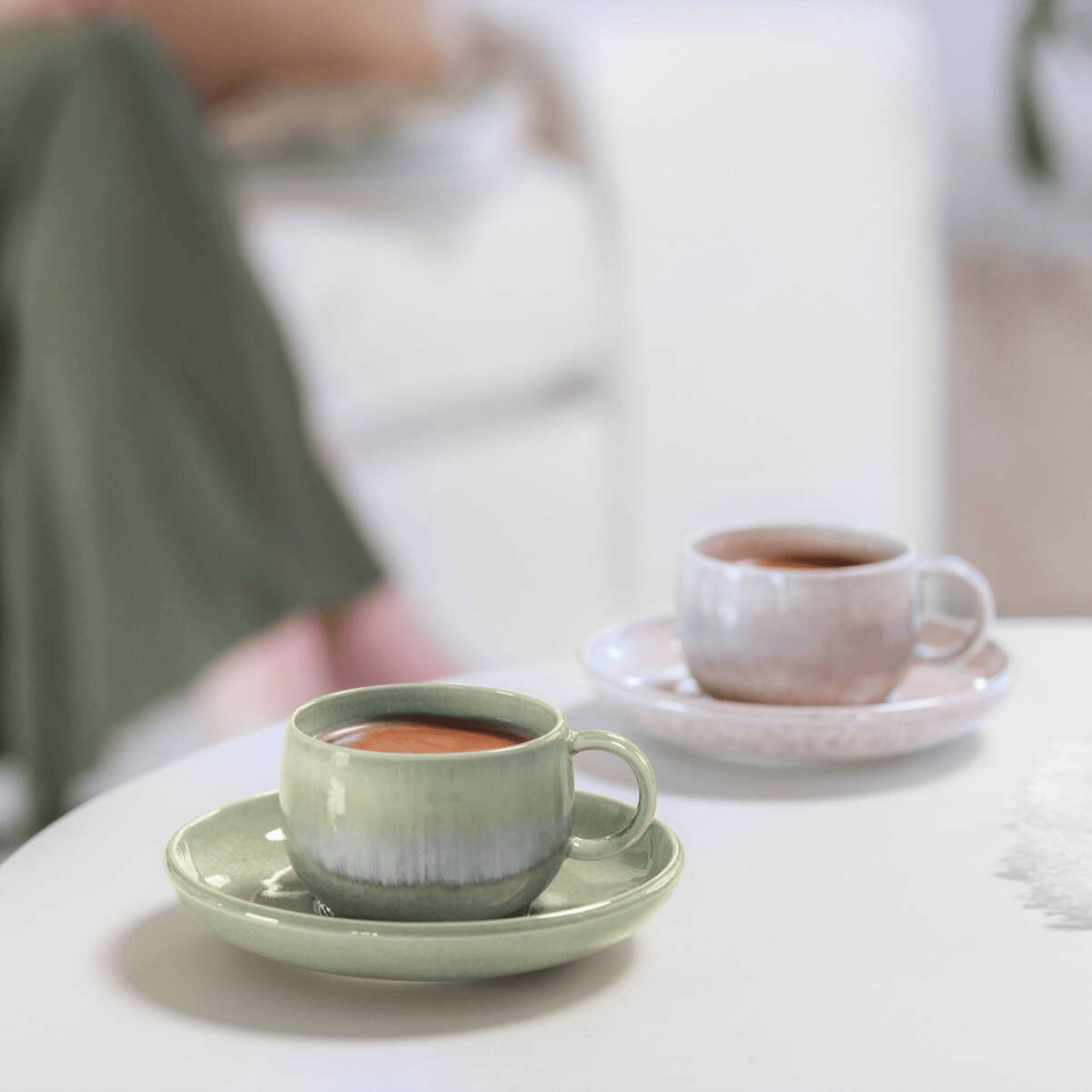 Villeroy & Boch Perlemor Alga Saucer Espresso Cup