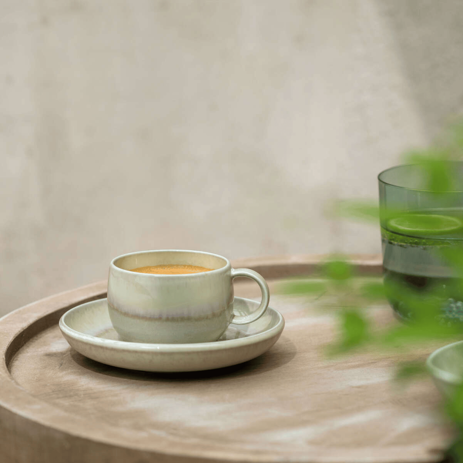 Villeroy & Boch Perlemor Alga Saucer Espresso Cup