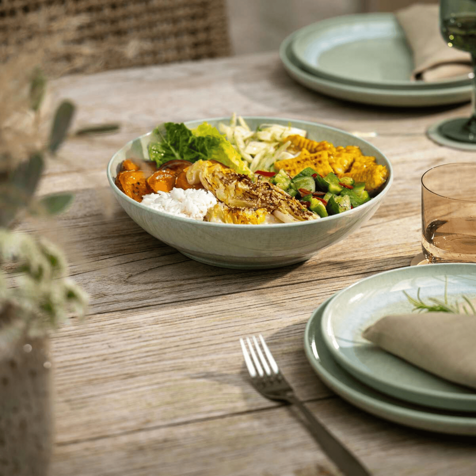 Villeroy & Boch Perlemor Alga Serving Bowl