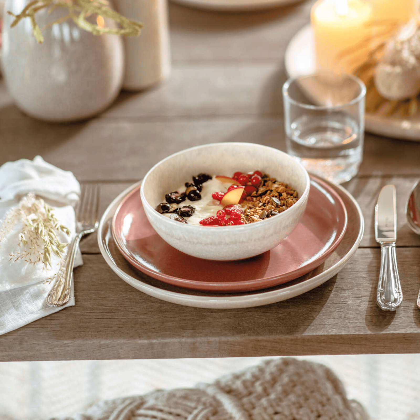 Villeroy & Boch Perlemor Sand Breakfast Set 12-Piece