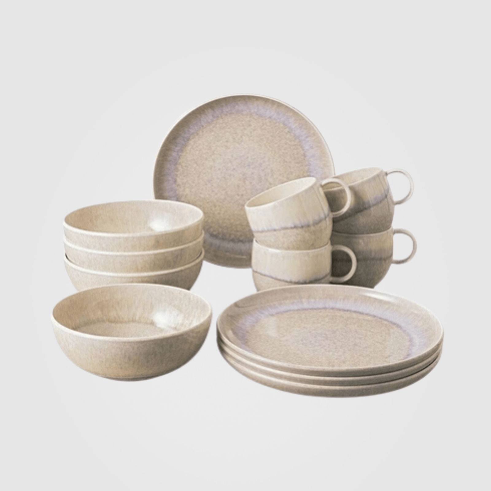 Villeroy & Boch Perlemor Sand Breakfast Set 12-Piece