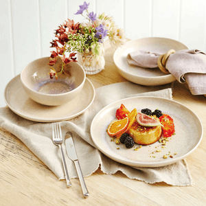 Villeroy & Boch Perlemor Sand Dinner Set for One 4-Piece