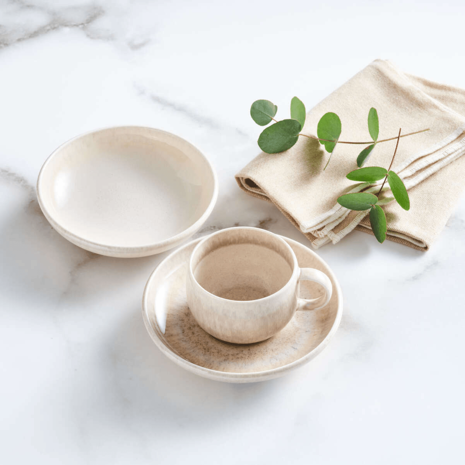 Villeroy & Boch Perlemor Sand Espresso Set 6-Piece