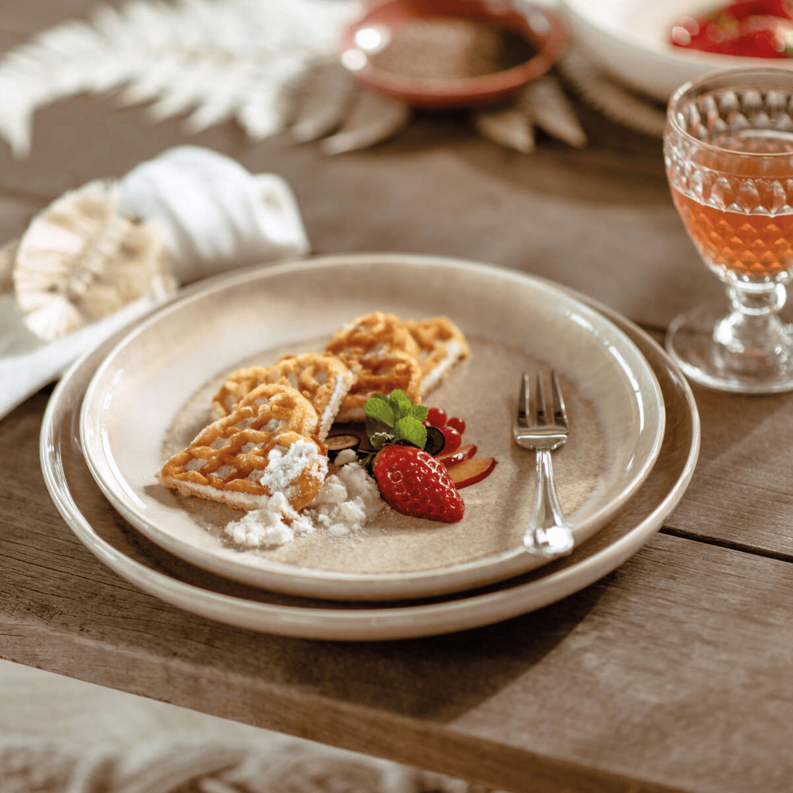 Villeroy & Boch Perlemor Sand Plate
