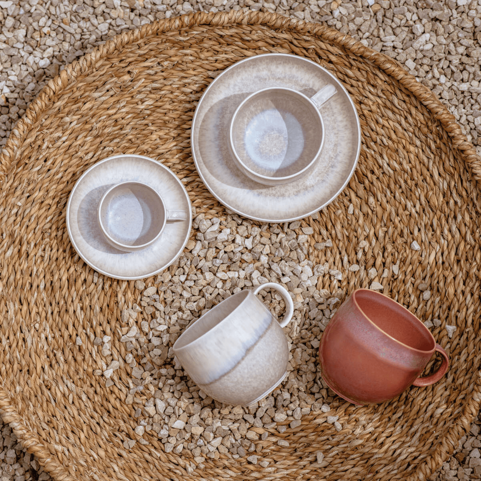 Villeroy & Boch Perlemor Sand Saucer Coffee Cup