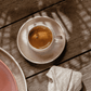 Villeroy & Boch Perlemor Sand Saucer Espresso Cup