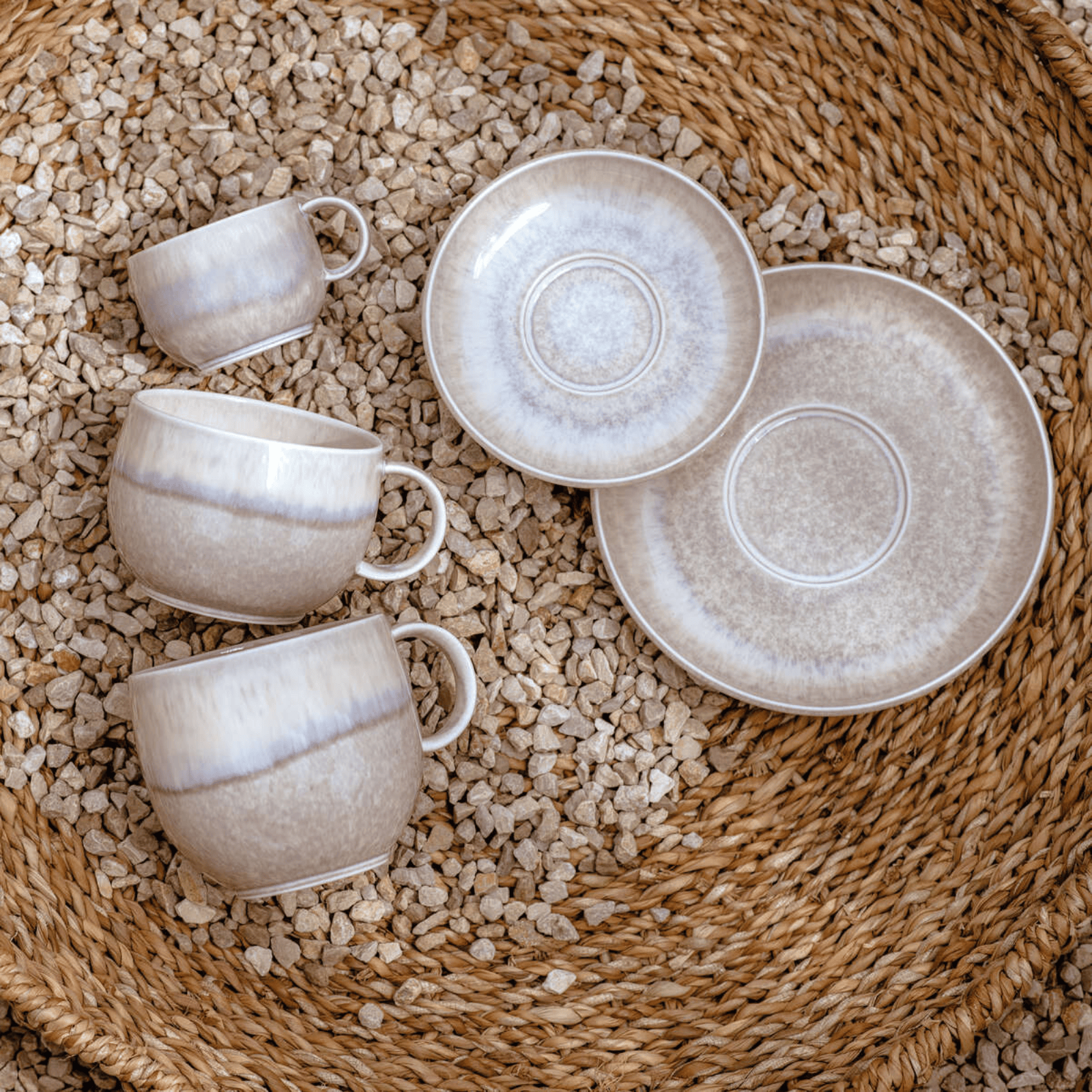 Villeroy & Boch Perlemor Sand Saucer Espresso Cup