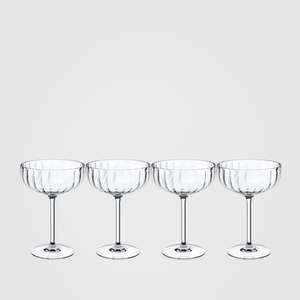 Villeroy & Boch Rose Garden Champagne Coupe Set 4-Piece