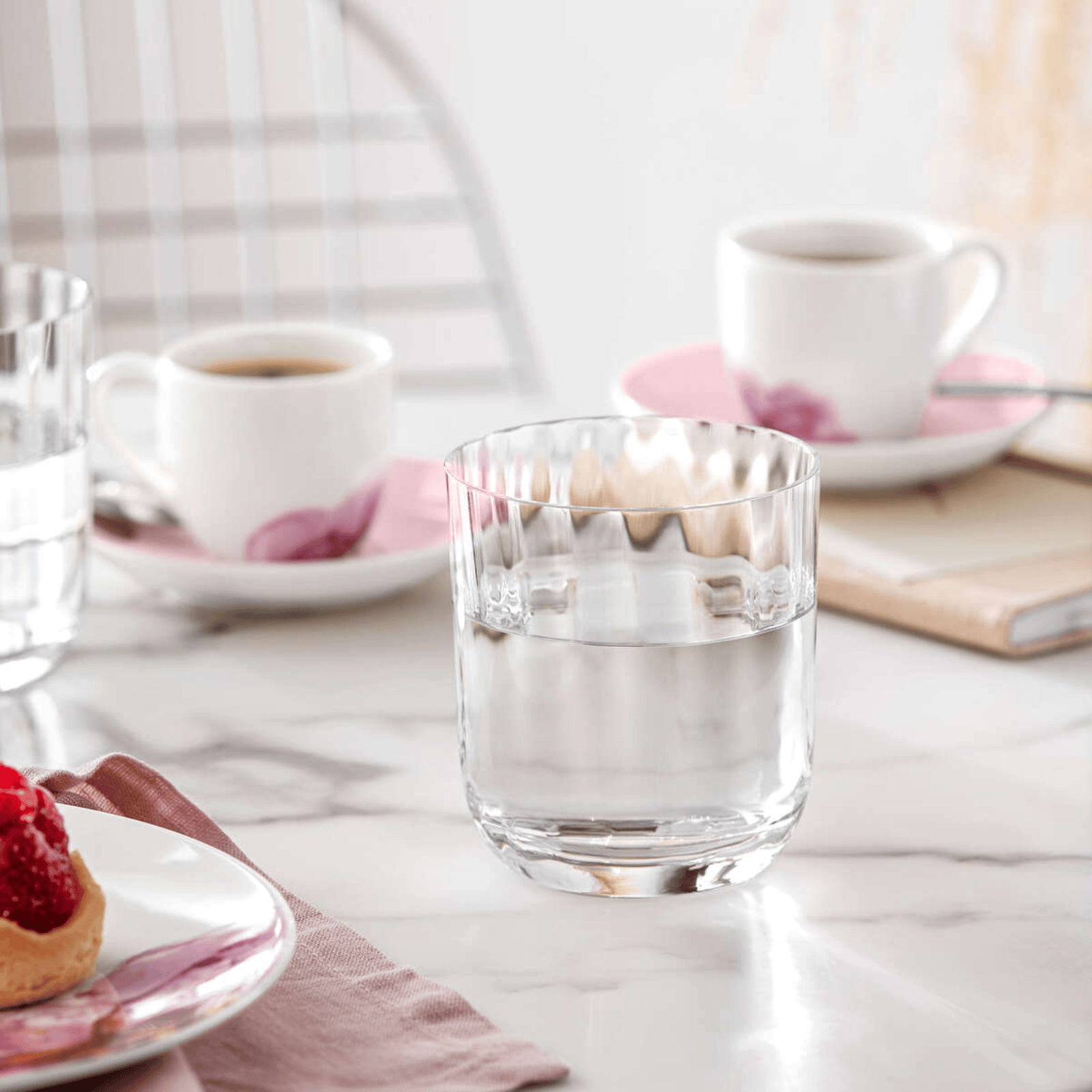 Villeroy & Boch Rose Garden Water Glass Set 4-Piece