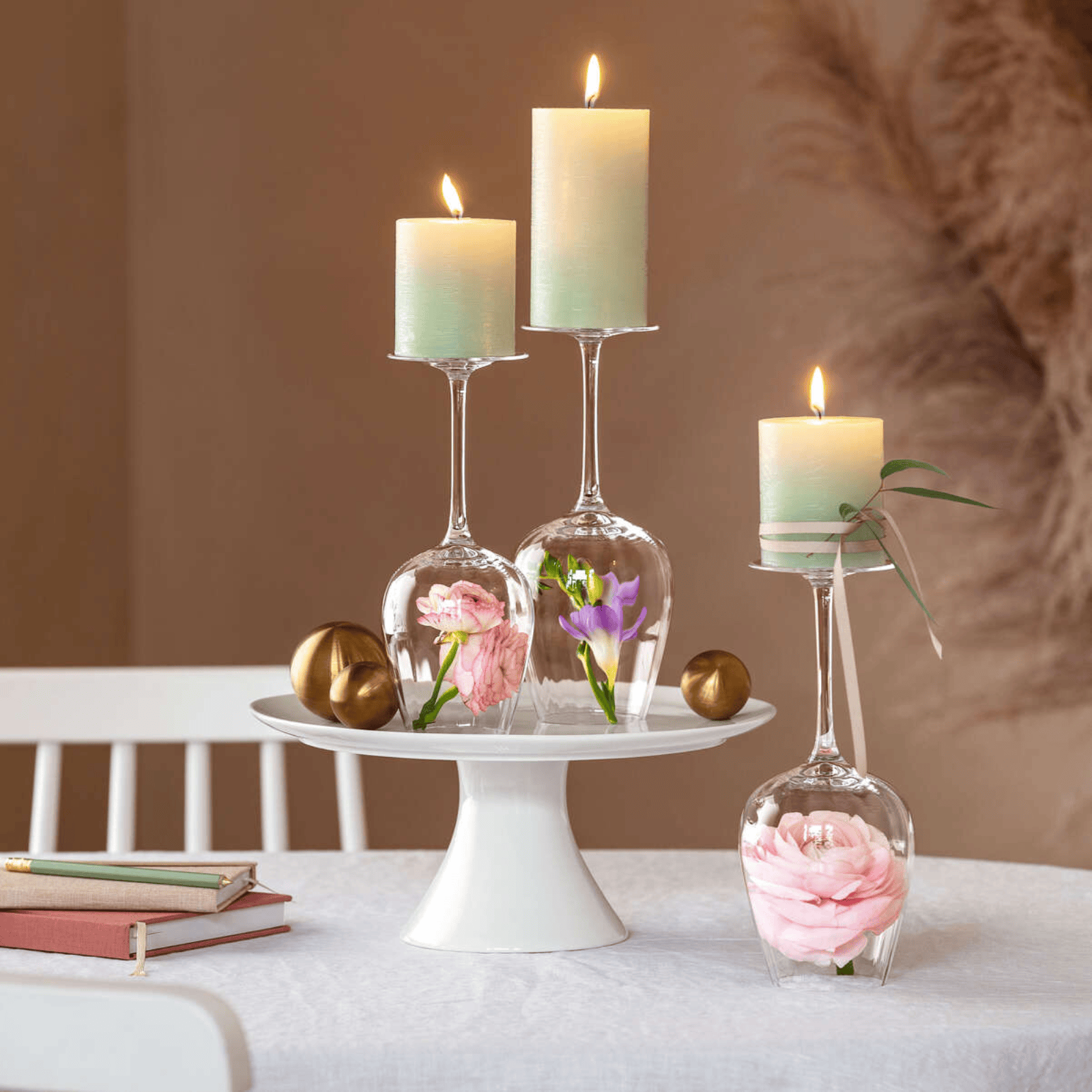 Villeroy & Boch Rose Garden White Wine Goblet Set 4-Piece