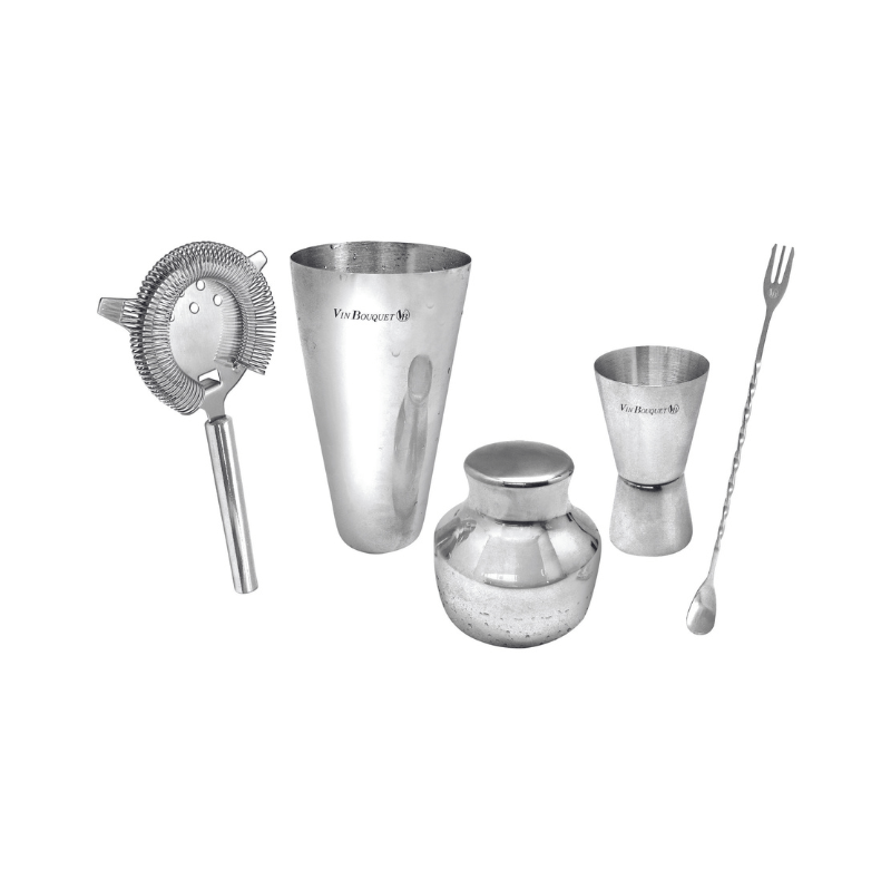 Vin Bouquet Stainless Steel Cocktail Set 4-Piece