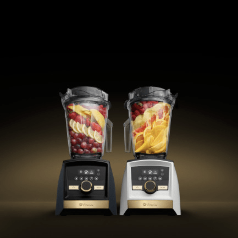 Vitamix Ascent A3500i High-Performance Blender Gold Label White The Homestore Auckland