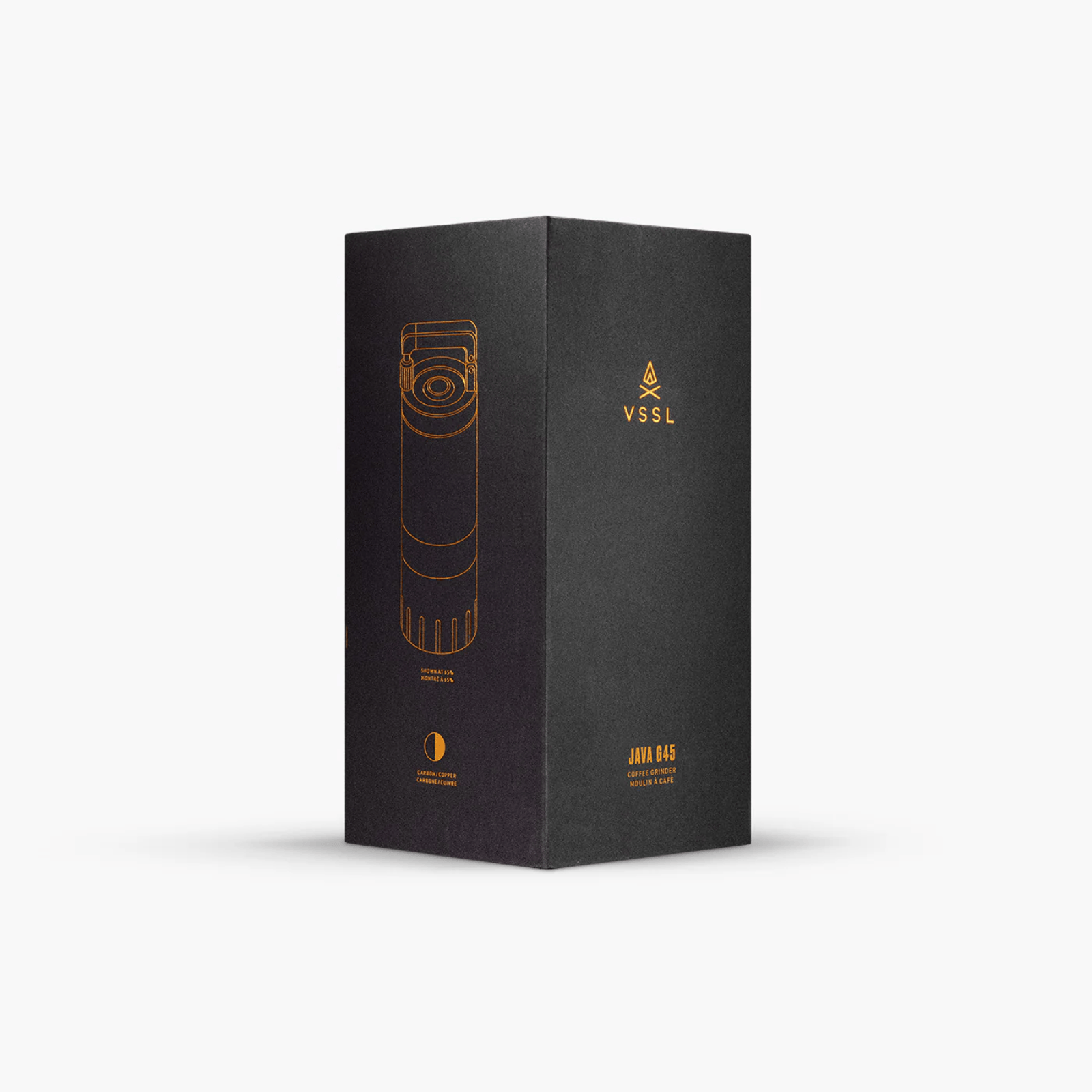 VSSL Java G45 Coffee Grinder Carbon