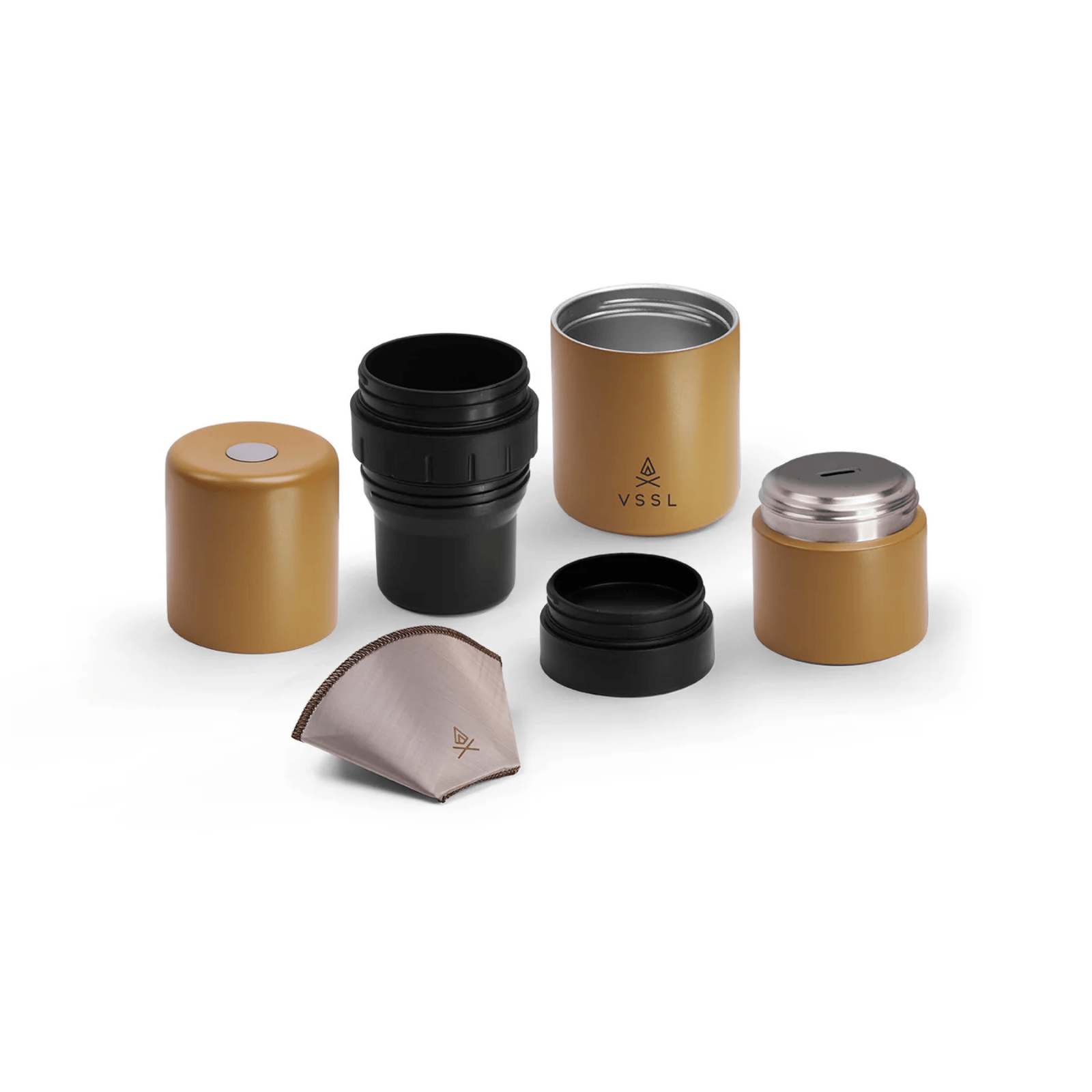 VSSL Nest Pour Over Coffee Kit Sahara