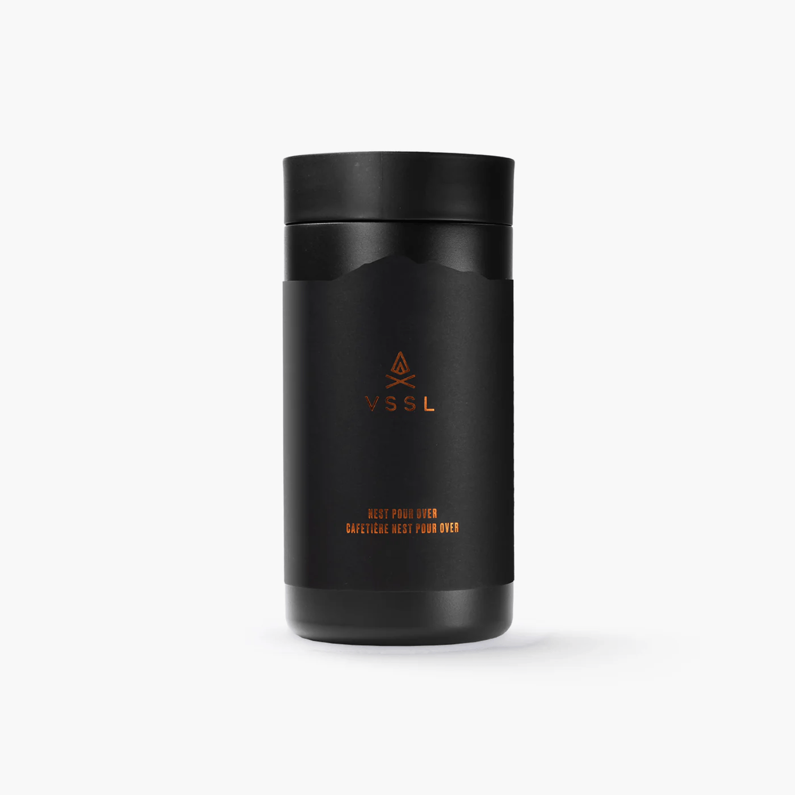 VSSL Nest Pour Over Set Black
