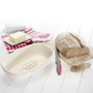 Westmark Bread Proving Basket Oval with Motif & Cover