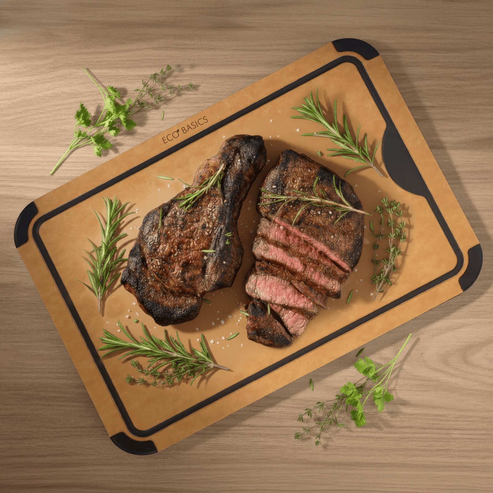 White Magic Eco Basics Sage Carving Board 44cm x 32.5cm Natural