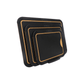 White Magic Eco Basics Sage Carving Board Set 4-Piece Black