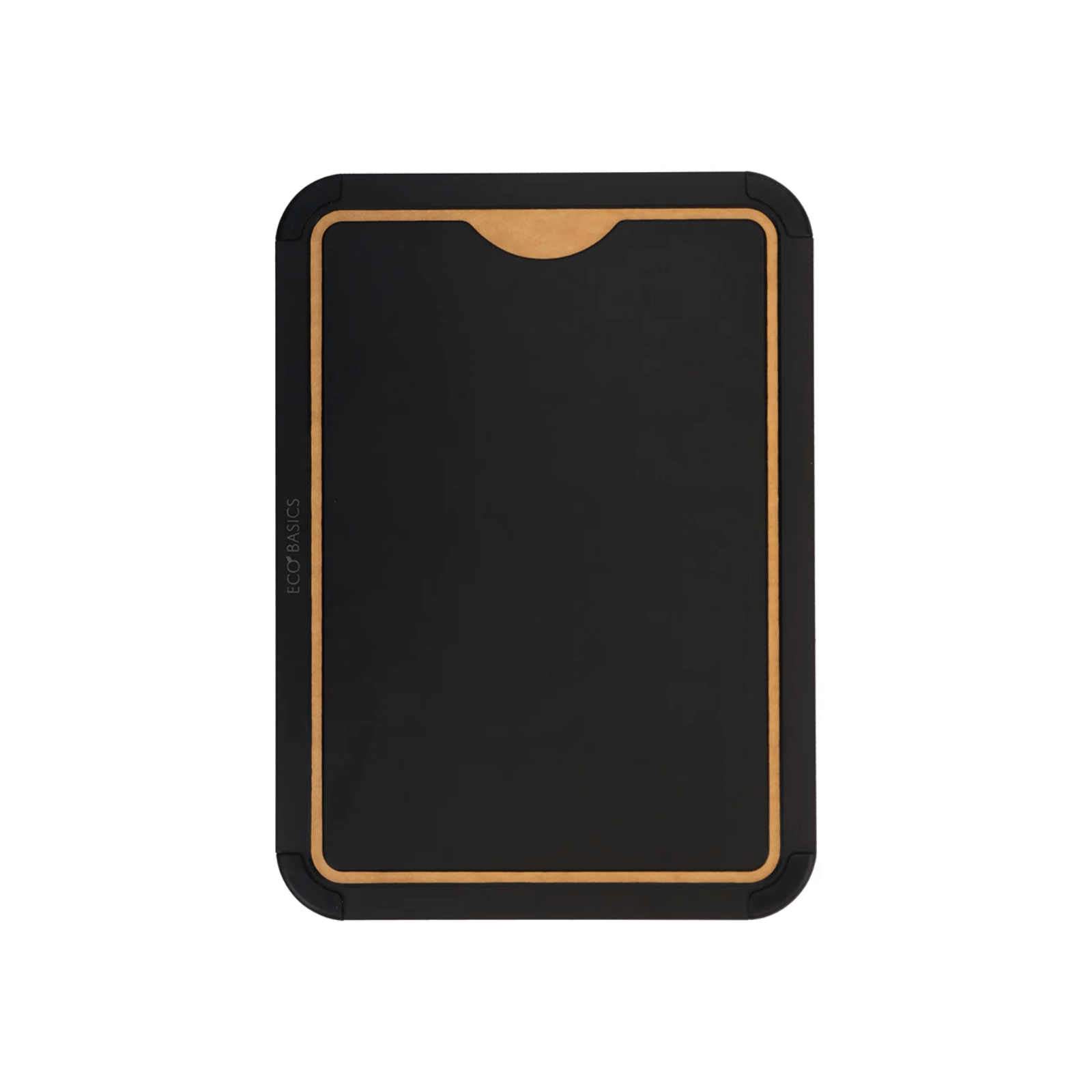 White Magic Eco Basics Sage Carving Board Set 4-Piece Black