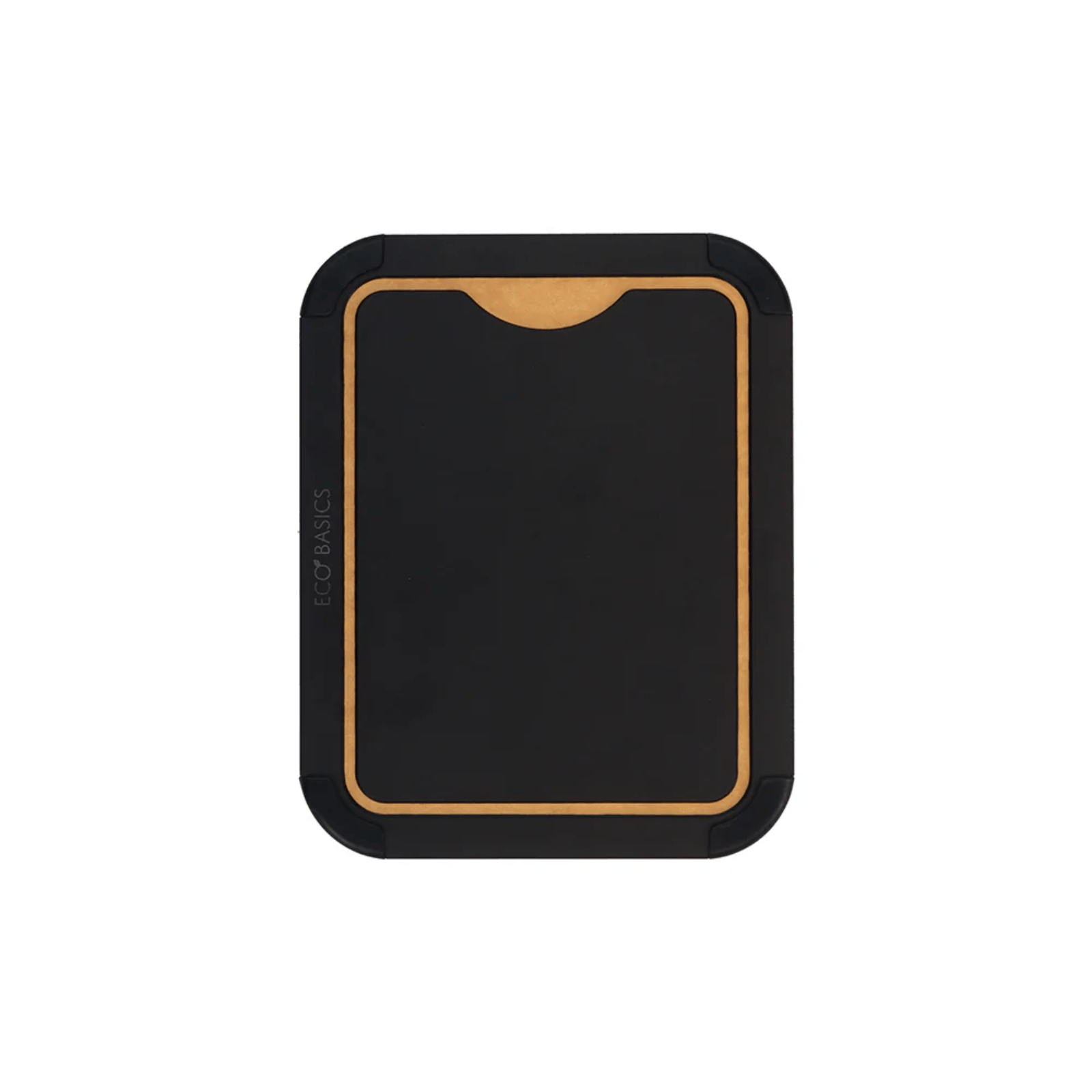 White Magic Eco Basics Sage Carving Board Set 4-Piece Black