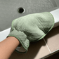 White Magic Eco Cloth Bathroom Glove Olive