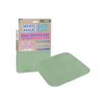 White Magic Eco Cloth Dish Drying Mat Olive