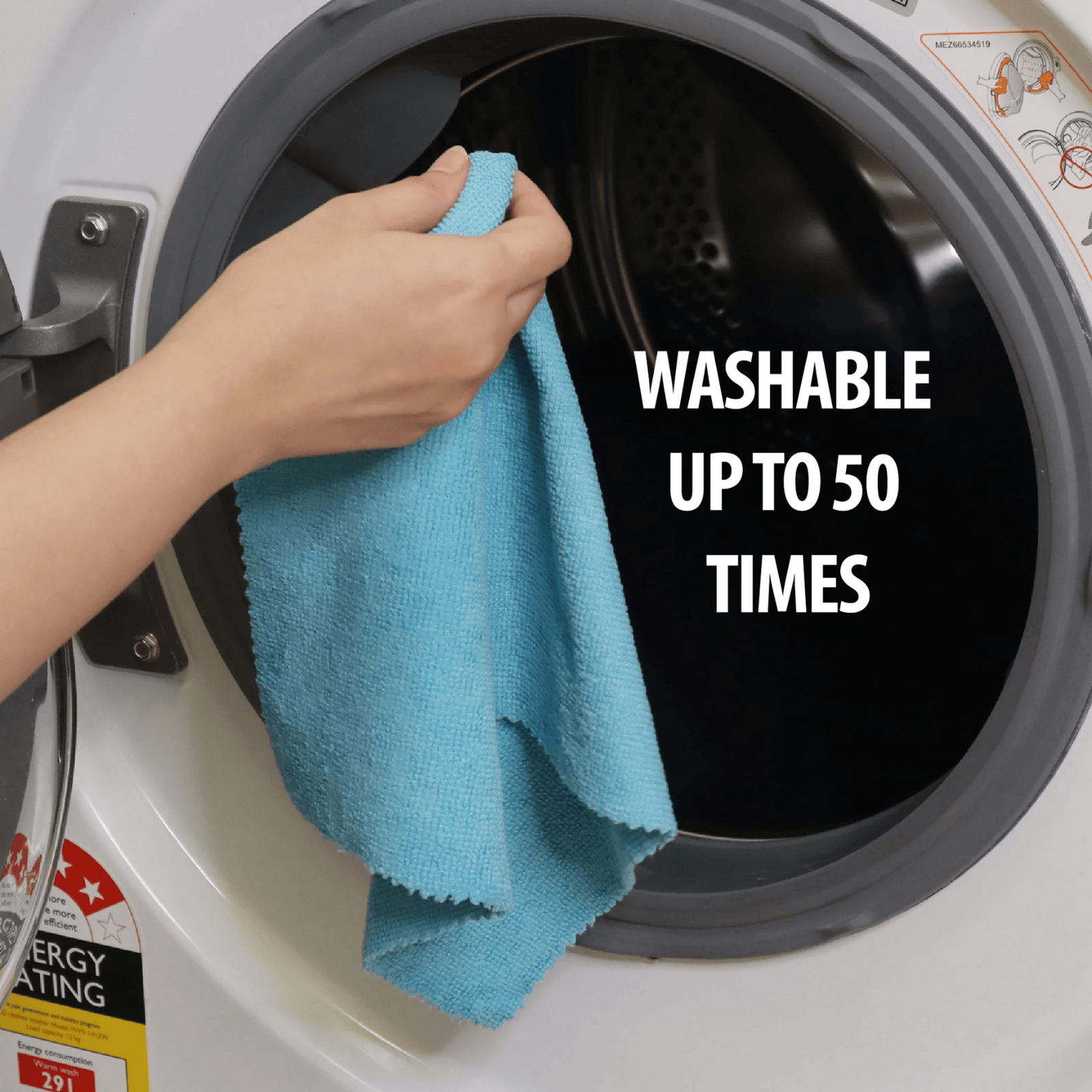 White Magic Eco Cloth Recycled All Purpose Cloth 20-Piece