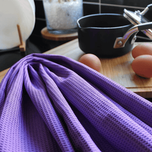 White Magic Eco Cloth Tea Towel Grape