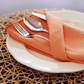 White Magic Eco Cloth Tea Towel Tangerine
