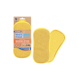 White Magic Eco Cloth Washing Up Pad Lemon