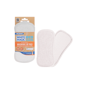 White Magic Eco Cloth Washing Up Pad Snow