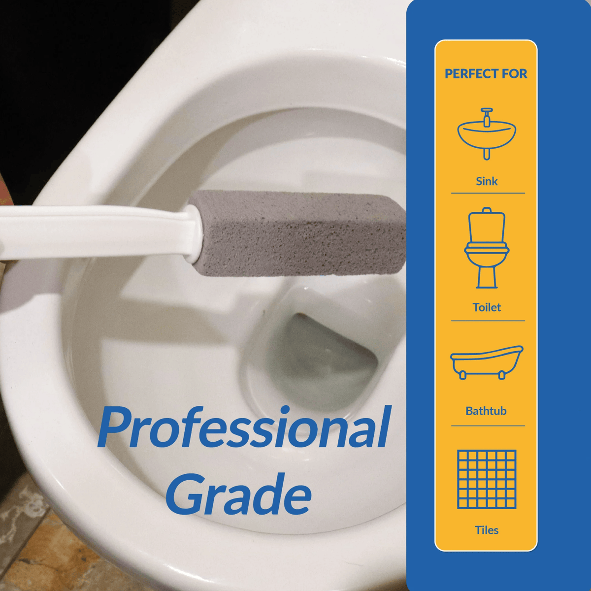 White Magic Pumice Toilet Bowl Eraser