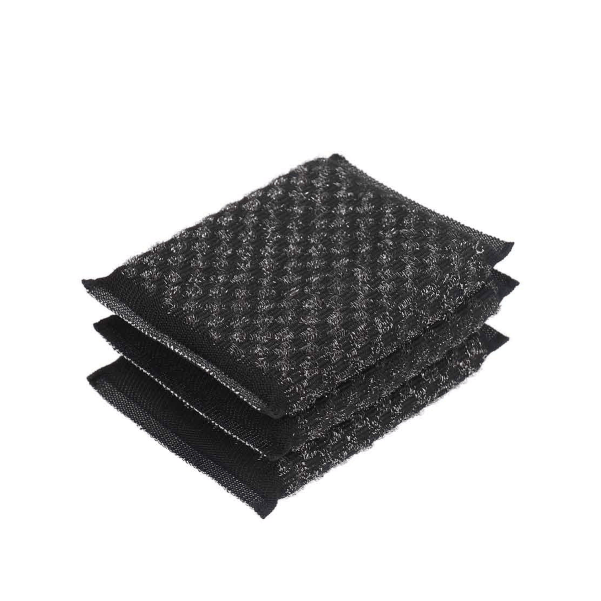 White Magic Stainless Steel Scrubbing Sponge 3-Pack