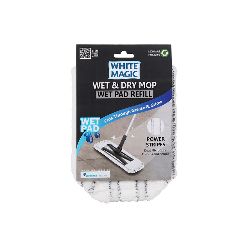 White Magic Wet & Dry Mop Wet Pad Refill