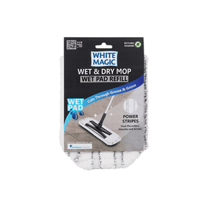 White Magic Wet & Dry Mop Wet Pad Refill