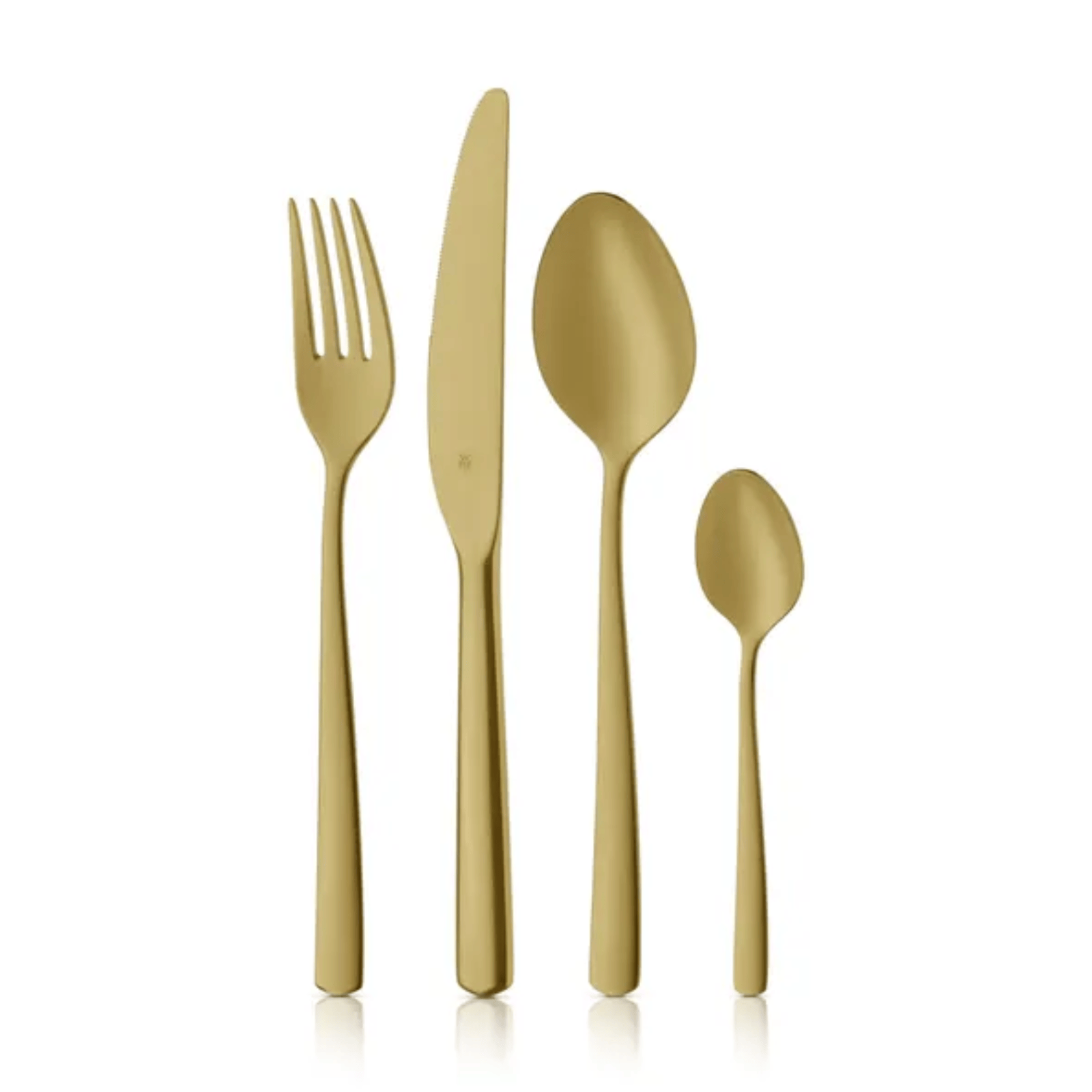 WMF Boston Cutlery Set 24-Piece Champagne Gold