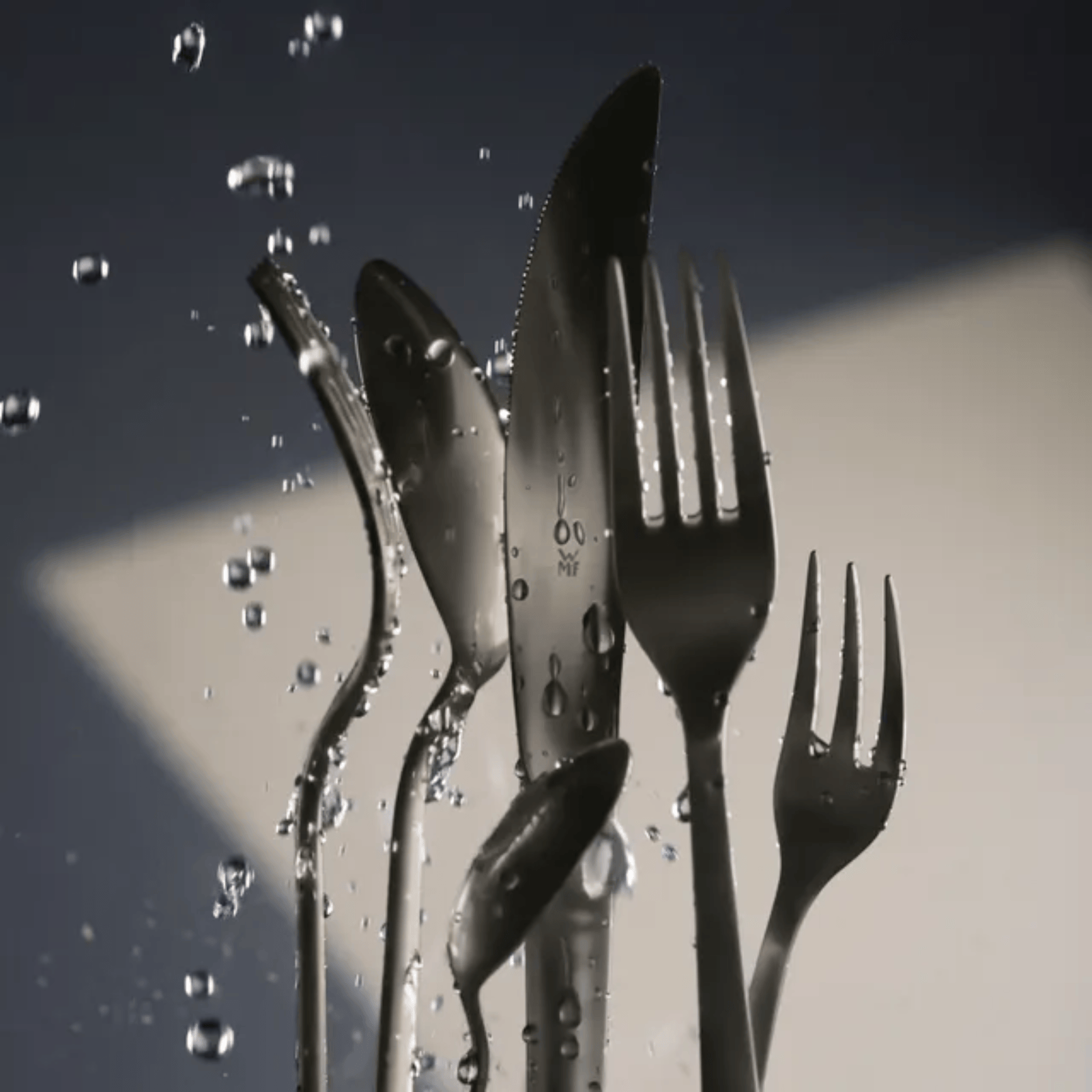 WMF Boston Cutlery Set 24-Piece Dark Passion