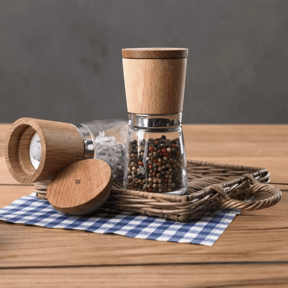 WMF Ceramill Nature Salt & Pepper Mill Set 2-Piece