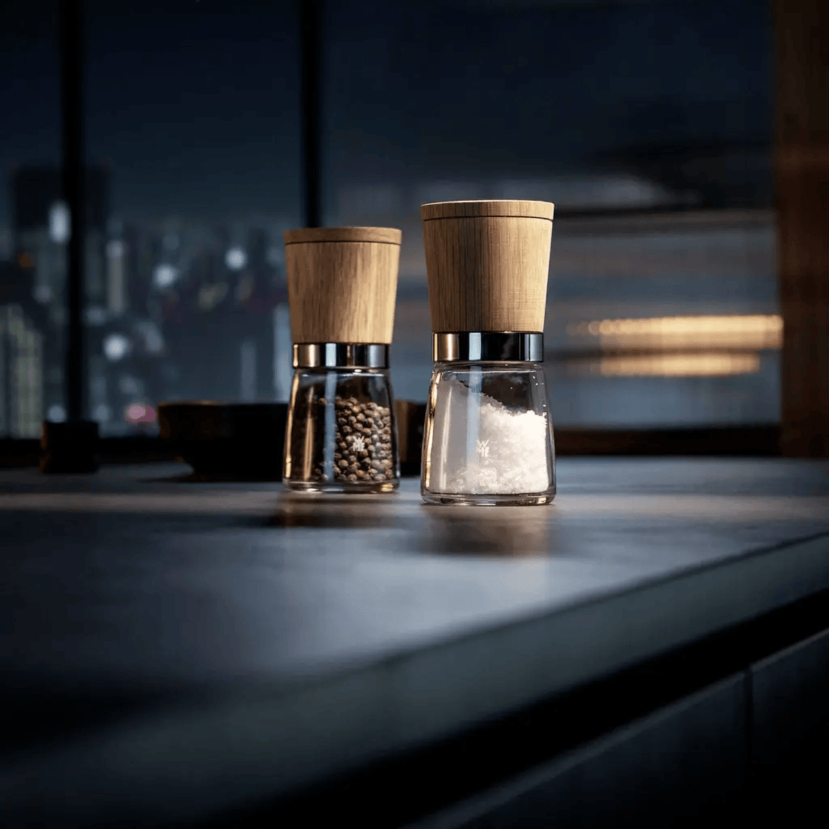 WMF Ceramill Nature Salt & Pepper Mill Set 2-Piece
