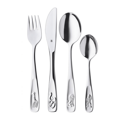 WMF Children's Animals Cutlery Set 4-Piece