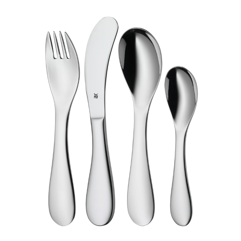 WMF Children's Cuddle Cutlery Set 4-Piece