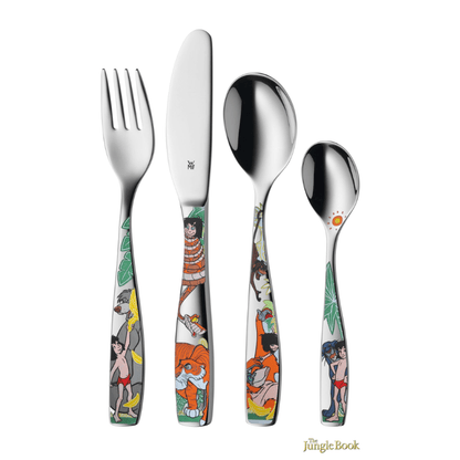 WMF Children's Disney Jungle Book Cutlery Set 4-Piece