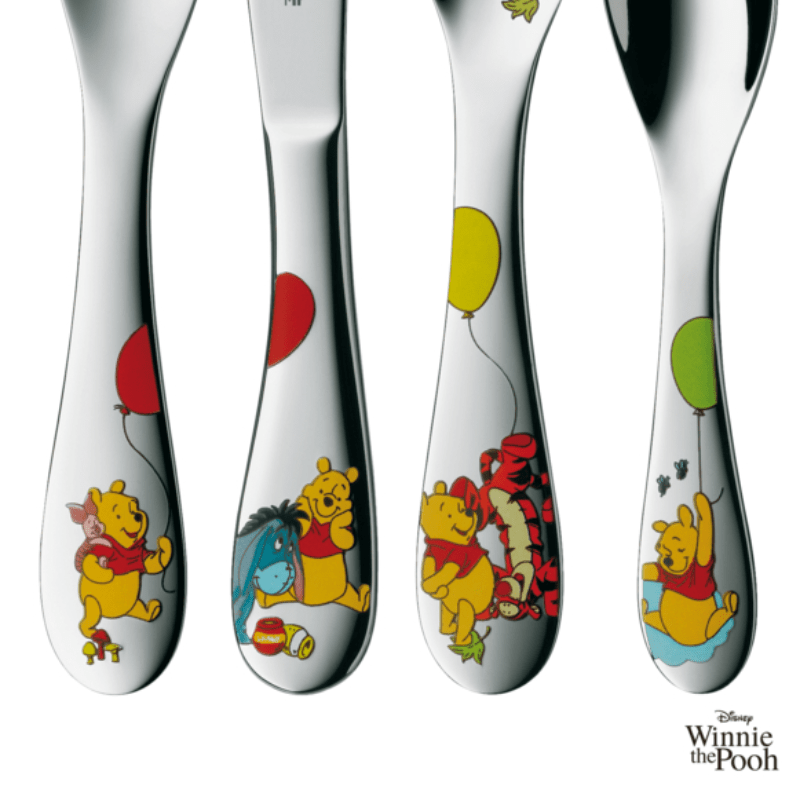 WMF Children's Disney Winnie the Pooh Cutlery Set 4-Piece