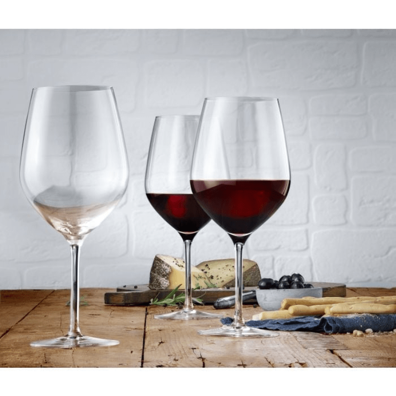 WMF EasyPlus Burgundy 700ml Set of 6 The Homestore Auckland