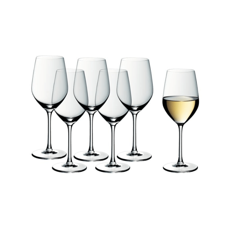 WMF EasyPlus White Wine 390ml Set of 6 The Homestore Auckland