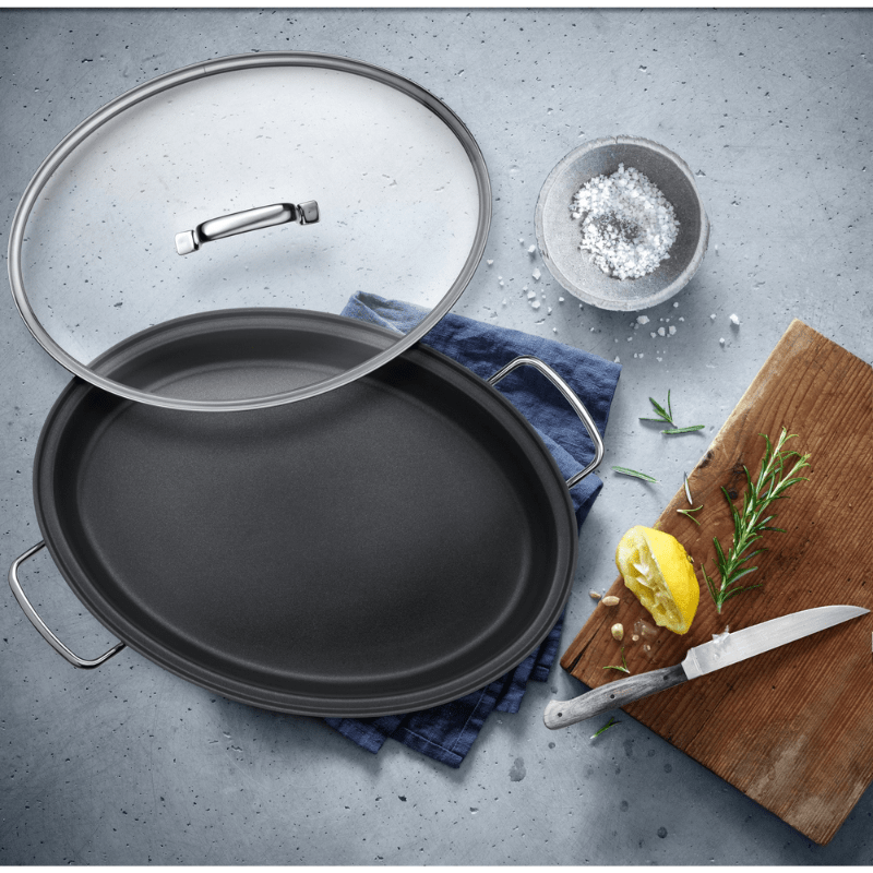 WMF Fish/Gourmet Frying Pan with Lid 38cm