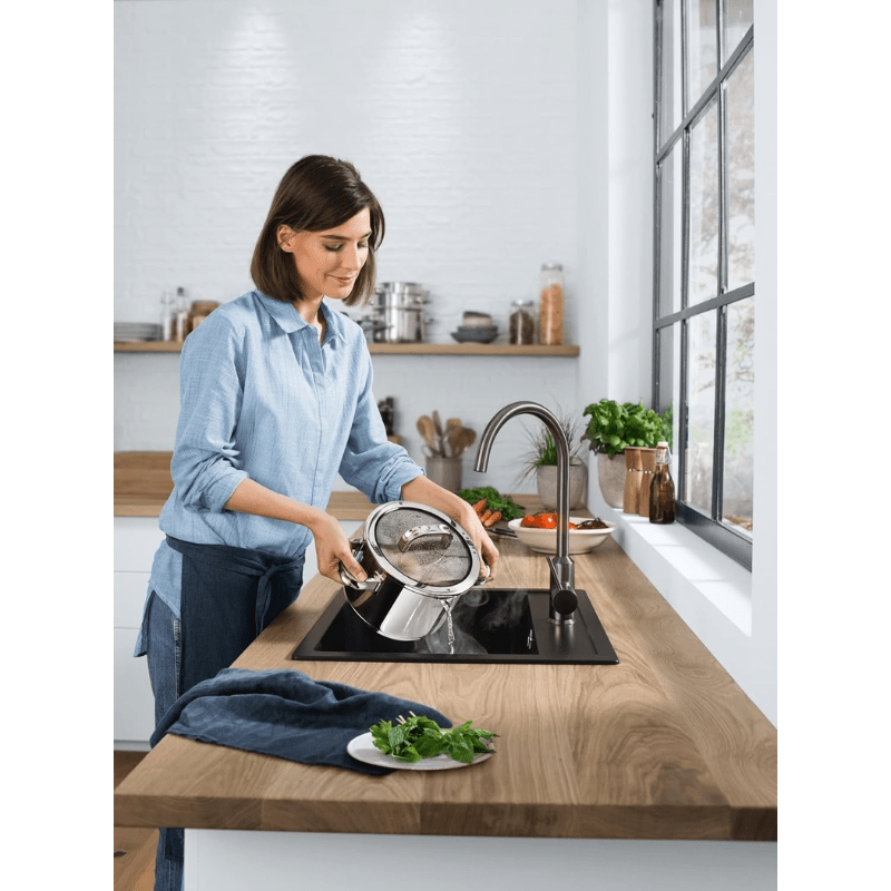 WMF Function 4 Black Cookware Set 4-Piece